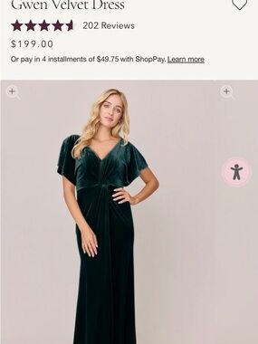 Revelry Gwen Velvet Maxi Dress in Emerald